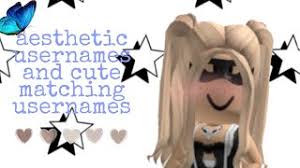Instant username search checks out if your username is available on more than 100 social media sites. Aesthetic Usernames Cute Matching Usernames For Roblox Youtube
