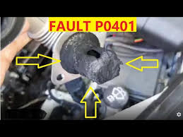 this caused fault p0401 egr the