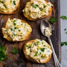60 iconic christmas dinner recipes to fill out your whole menu. Crab Appetizers Recipe Crab Artichoke Toasts