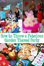 Garden Themed Birthday Party