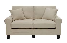 Serta Copenhagen 61 Loveseat Cream