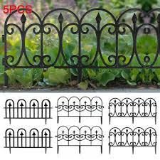 5pcs Set Garden Plastic Fence Panels