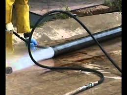 High Pressure Water Jet Cleaner With