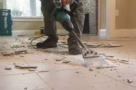 how to remove tile the easy way like
