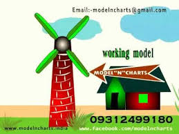 How To Make Wind Mill Working Model Charts Projects Art Crafts Home Class