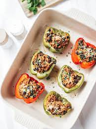 Stuffed Bell Peppers Chloe S Tray gambar png
