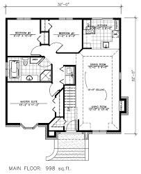 House Plan 48123 One Story Style With