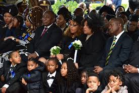 African national congress (anc) leader cyril ramaphosa has been sworn in as south africa's new president, following his predecessor jacob zuma's ramaphosa, 65, was formerly zuma's deputy president. Sagovnews On Twitter In Pictures President Cyril Ramaphosa And Family Members Pay Their Last Respects At The Burial Of Winniemadikizelamandela Winnemandelafuneral Gcis Https T Co N9ty6qbktr