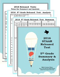 Prepare for your state of texas assessments of academic readiness for free. 2016 Math Staar Released Test 5th Grade Summary And Analysis Treetopsecret Education