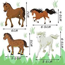 And the post has over 20 images all related to equestrian themed bedrooms. Buy 48 Pieces Horse Cupcake Toppers Horse Racing Cake Toppers Equestrian Themed Birthday Party Decorations For Birthday Party Cake Decorations Online In Indonesia B08mppsqt8
