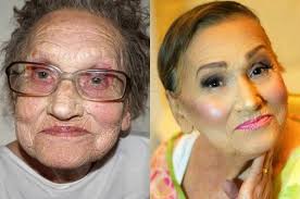 makeup artist transforms her 80 year