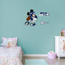 Seattle Seahawks Mickey Mouse 2021