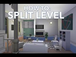 how to split level homes in the sims 4