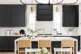 24 kitchens with beautiful black cabinets