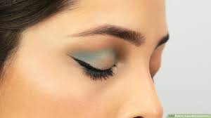 how to apply blue eyeshadow 12 steps