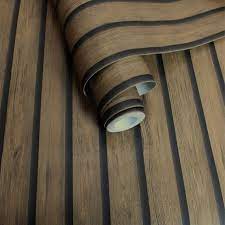 Wooden Slat Wallpaper Decor Wood Effect