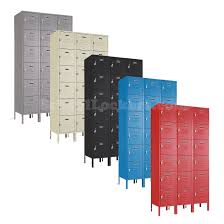 Six Tier Steel Box Lockers