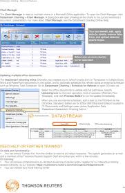 Datastream Charting Advanced Features Pdf