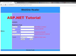 asp net tutorial 8 create a login