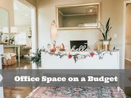 office decorating ideas on a budget