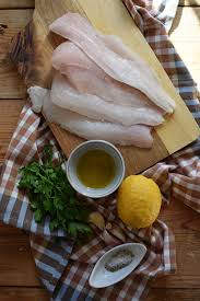 pan fried perch with lemon parsley