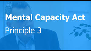 mental capacity act 2005 at a glance scie