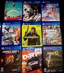 playstation 4 games lot ps4 games sold