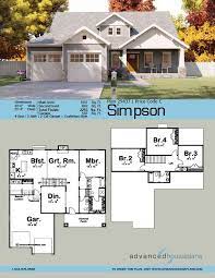 1 5 Story Craftsman House Plan