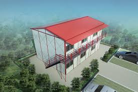 china ready made rooftop k prefab house