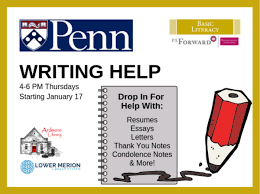 ardmore library offers writing