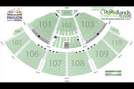 the woodlands guide cwmp seating chart