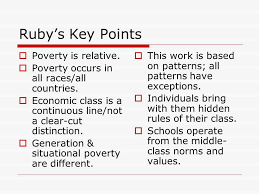 A Framework For Understanding Poverty An Overview By Ruby K