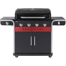 The other thing is that there is a recall going on at char broil of defective thermometers that are reading too low. Char Broil Gas2coal 440 Dual Fuel Bbq 4 Burner Gas Charcoal Grill 140926 Appliances Direct