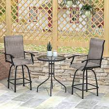 Outdoor Bar Stools Height Patio Chairs