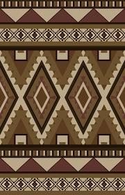 carpet design tribal geometric pattern