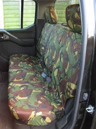 Green Camo Bench Seat Covers For Nissan