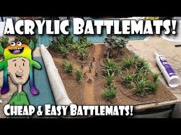 I go through the techniques i use to paint and work on a cloth to make a good looking and functional battle mat / game mat for war games and other table tob funsies. Let S Make An Acrylic Battlemat Youtube Wargaming Military Diorama Acrylic