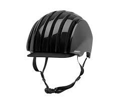 Details About Carrera Bike Helmet Foldable Crit Black Plain Colour Roof Folding
