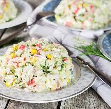 imitation crab salad recipe russian