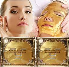 new hot selling gold face mask makeup
