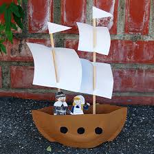 More images for pirate ship images for kids » Mayflower Or Pirate Ship Kids Crafts Fun Craft Ideas Firstpalette Com