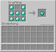 Diamond chestplates in minecraft can be made with 8 diamonds. How To Make A Diamond Chestplate In Minecraft