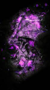 purple dragon hd wallpaper for android