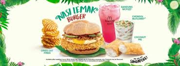 Nasi lemak mcd yang dipasarkan oleh mcdonald's malaysia bermula semalam ni kena ngan tekak aku. Mcdonald S New Nasi Lemak Burger Anyone