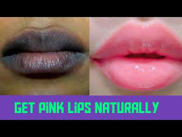 how to get pink lips naturaly diy red