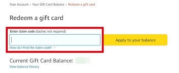 claim code on an amazon gift card