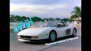 The exoticar was a fitting image for high rolling terrorists dealing in hand held stinger missiles. Ferrari Testarossa Miami Vice Tribute Youtube