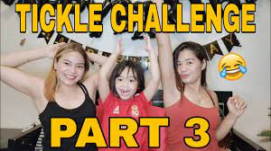 TICKLE CHALLENGE PART 3 || ENGLISH ONLY! - YouTube