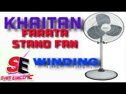 khaitan farata stand fan winding