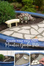 create your very own miniature garden patio